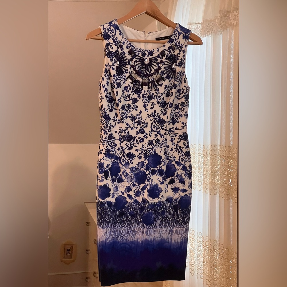 Embellished midi dress